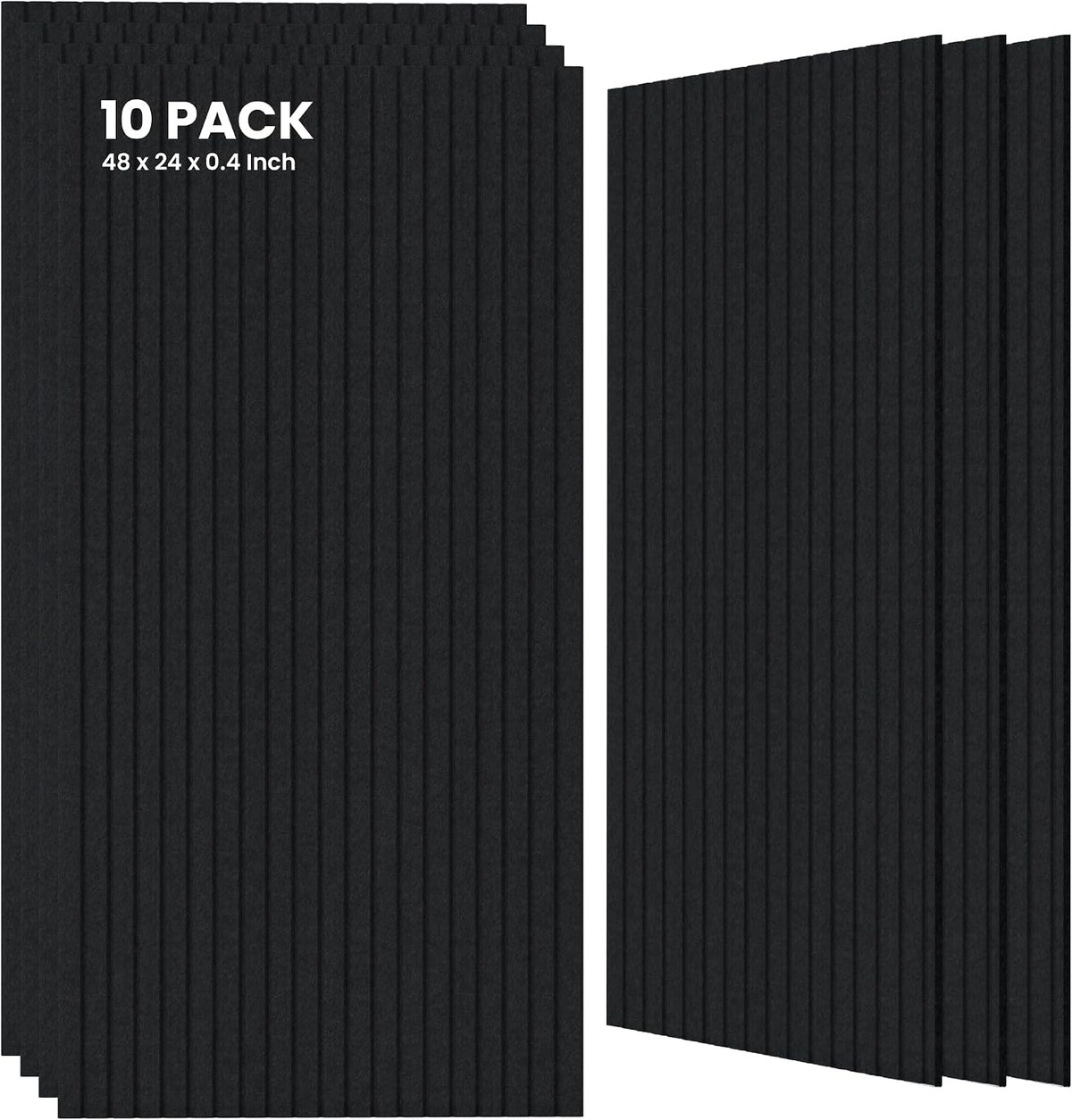 10 Pack Large Acoustic Panels, Sound Panels
