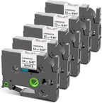COLORWING TZe-231 Replace for Brother P-Touch Label Tape TZ Tape 12mm 0.47 by COLORWING