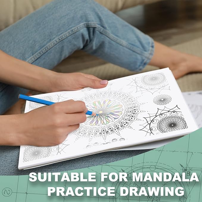 Tracing Paper for Drawing, 9 X 12'' Tracing Paper Pad, 75 Sheets Transparent - Image 5