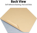 12'' Medium Hexagon Cork-Bulletin Board Tiles Adhesive 10PCS 12x10 inch - Image 4