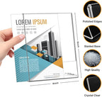 Acrylic Sign Holder 4x6, 22 Pack Clear Plastic Table Paper Display Stand - Image 3