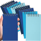 Tenceur 8 Pcs Pocket Notebook Bulk Small 3x5 Inch Spiral Notepads Mini Top by Tenceur