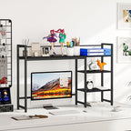 Snughome Desk Shelf, 44.9" Large Desktop Organizer Shelf, Desk Hutch - Image 2