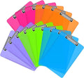 Clipboards, HERKKA 15 Pack Plastic Clipboards Low Profile Clip Standard A4 by HERKKA