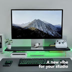 ROCDEER Bamboo Monitor Stand Riser - Image 5