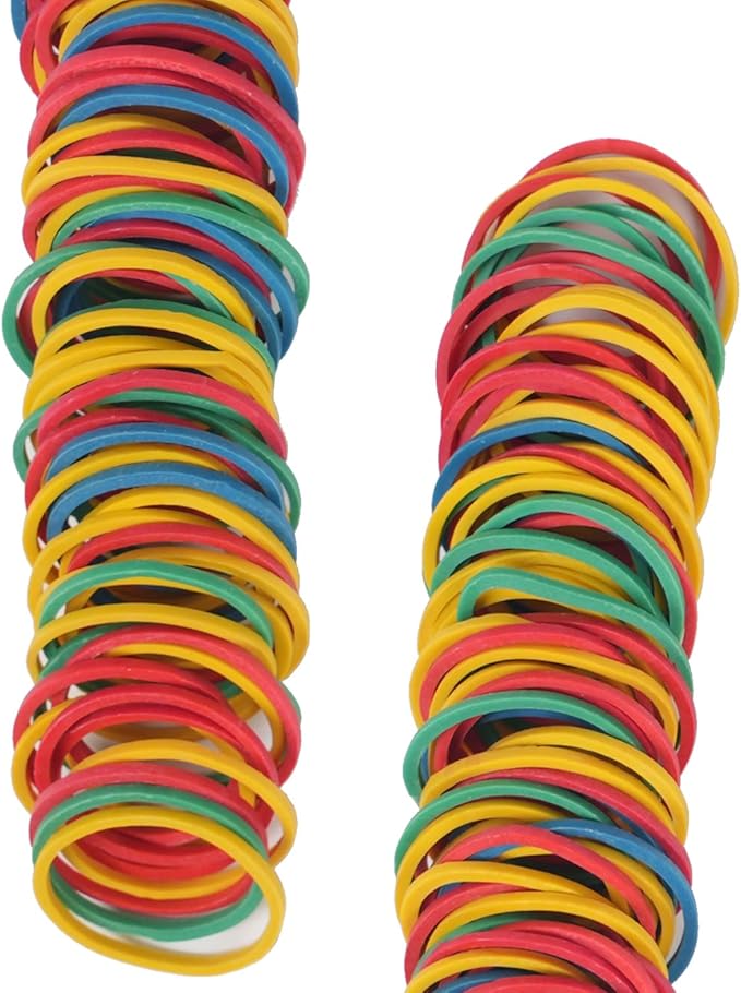 Rubber Bands Size#10 Elastic Rubber Band Multicolor 750pcs small Rubber Bands - Image 4