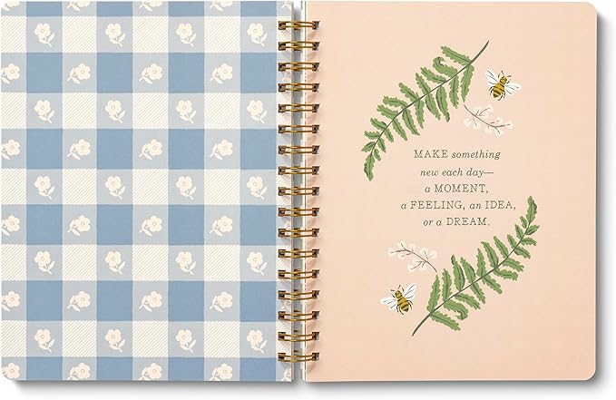 Compendium Spiral Notebook — Joy Is Handmade. — A Designer Spiral Notebook - Image 6
