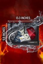 Fireproof Money Bag for Cash – Waterproof Document Holder - Image 2