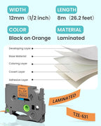 2-Pack Label Maker Tape 12mm 0.47" White Replacement - Image 3