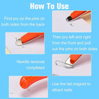 24 Pcs Magnetic Staple Remover Bulk Staple Remover Puller Removing Pen - Image 4