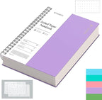 EMSHOI A4 Spiral Notebook Bullet Dotted journal, 11.2" X 8.27", 300 Pages/150 by EMSHOI