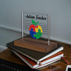 Autism Teacher Appreciation Gift, Special Education Teacher Thank You Sign - Image 2