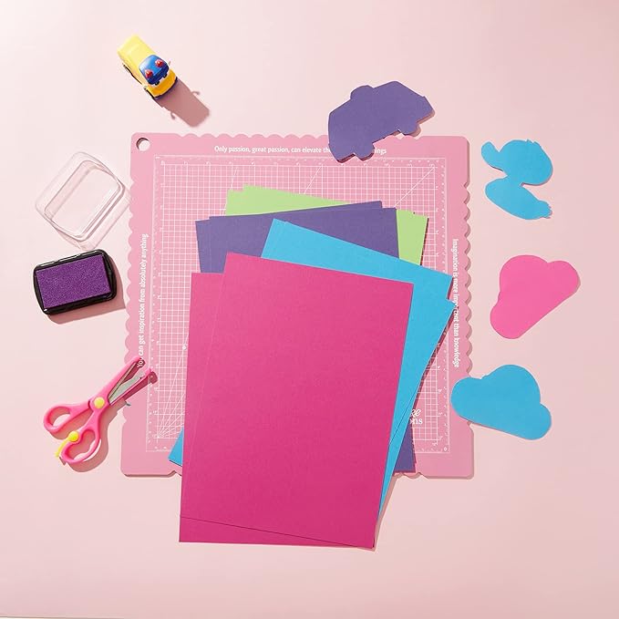 LIVHOLIC 200 Colored Cardstock Paper, Colorful Card Stock 250 GSM Heavy Weight - Image 4