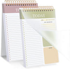Thboxes 2 Packs To Do List Notepad, Total 208 Pages To Do List Notebook A5 by Thboxes