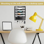 EasyPAG 5 Pocket Mesh Wall File Organizer - Image 2