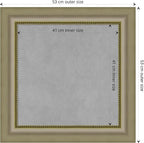 Amanti Art Silver Framed Magnetic Board 21x21 Small Vision Board - Image 4