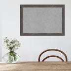 Amanti Art Grey Framed Magnetic Board 19x27 Medium Vision Board - Image 5