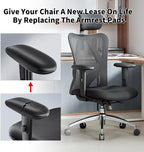 Universal Office Chair Arm Rest Replacement Pads -Ergonomic Arm Pads - Image 3