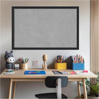 Amanti Art Black Framed Magnetic Board 22x34 Large Vision Board - Image 6