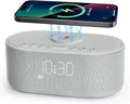 odokee sound machine alarm clock with wireless charging, main product view
