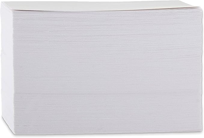 Amazon Basics Paper Flash Ruled Index Note Cards, Heavy Weight, 3 x 5 Inch Card - Image 5