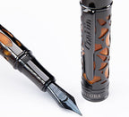 Conklin Endura Deco Crest Fountain Pen in Orange - Image 5