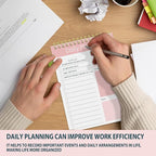 Tlenpo To Do List Notepad, 60 Sheets, Productivity Planner - Image 8