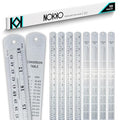 NOKKO Metal Ruler 18 Inch by NOKKO