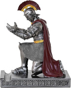 CYXStar Roman Praetorian Prefect Warrior Knight Pen Holder Desk Ornament Resin - Image 9