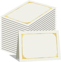 HAUTOCO 50 Packs Certificate Holders, Cream Color Diploma Folders Certificate by HAUTOCO