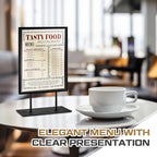 Zhengmy 1 Pcs Tabletop Sign Holder - Image 2