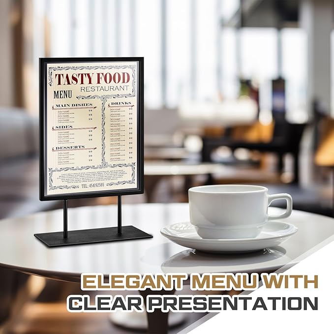 Zhengmy 2 Pcs Tabletop Sign Holder - Image 2