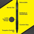 Pilot, G2 Edge Premium Gel Roller Pens, Fine Point 0.7 mm, Gel Pens Black Ink - Image 4