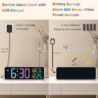 Peakeep Large Display Digital Alarm Clock - Image 5