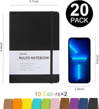 LYDTICK 20 Pack Journals for Writing College Ruled Notebooks Journal in Bulk - Image 2