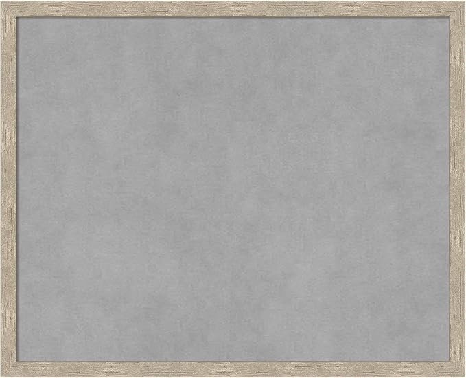 Amanti Art Silver Framed Magnetic Board 17x21 Small Vision Board by AmantiArt