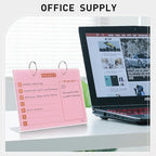 Desktop Glass Dry Erase & Acrylic Aesthetic Desk Calendar Weekly to-do List - Image 2