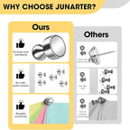 Junarter 12 Pack Magnetic Push Pins, Refrigerator Magnets Strong, Dry Erase - Image 3