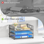 Subekyu 3 Tier Paper Letter Tray Organizer - Image 2