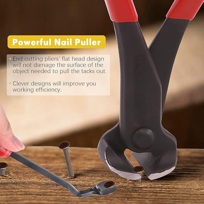 Mardatt 4Pcs Nail Puller and Staple Remover Tool Set, Staple Puller, Tack Lifter - Image 4