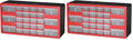 Akro-Mils 26-Drawer Plastic Drawer Storage Cabinet by Akro-Mils