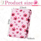 Outus 2 Pieces Business Card Holder, PU Leather Business Card Case Pocket Wallet - Image 2