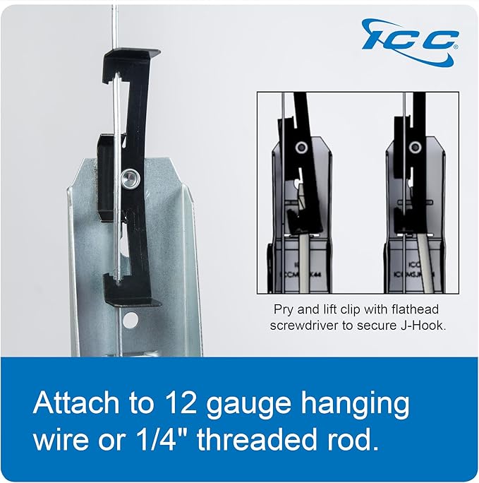 ICC Batwing J Hook 4” with Retainer Clip - Image 6