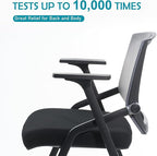 BLANEDUO Conference Room Chairs, Folding Office Desk Chair - Image 6