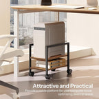 HOOBRO PC Stand, 2-Tier PC Tower Stand Fits Most Computer Towers, CPU Holder - Image 2