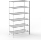 Regal Altair 24" Deep x 48" Wide x 86" Height Wire Shelving Kit | 6-Tier | NSF by Regal+Altair