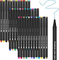 huesamhi Journal Planner Pens 36 Vibrant Colors, 0.4mm Fine Point Markers by Unknown