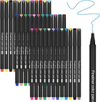 huesamhi Journal Planner Pens 36 Vibrant Colors, 0.4mm Fine Point Markers by Unknown