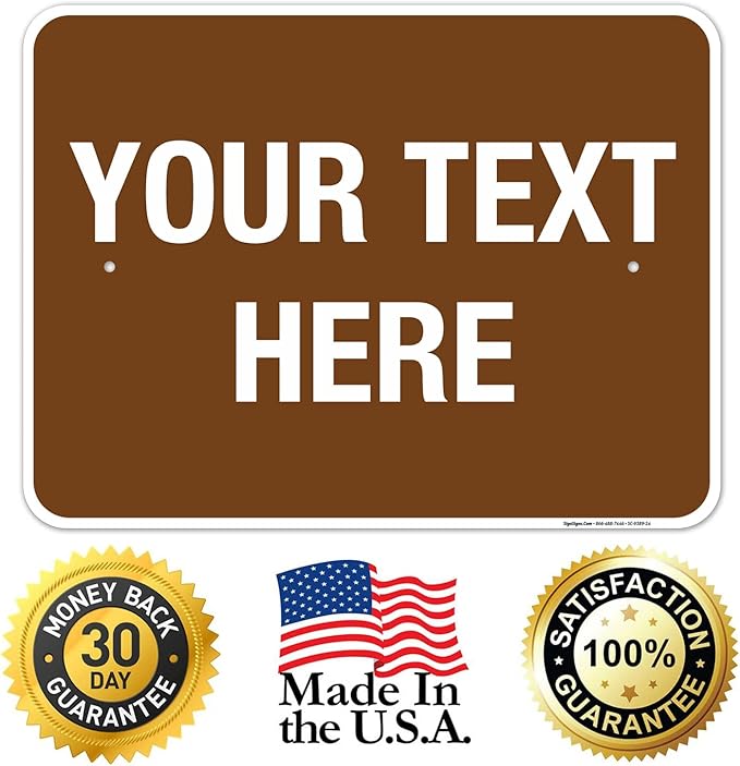Custom Sign, Personalized Metal Signs, Customize - Image 8