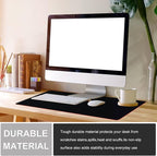 KINGFOM Desk Pad Office Desktop Protecter, PU Leather Desk Mat Blotters - Image 7